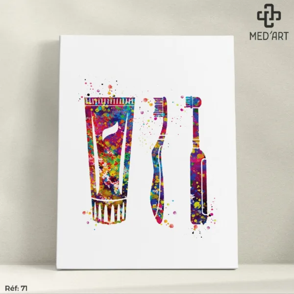 Brosse à Dents et Dentifrice - 71